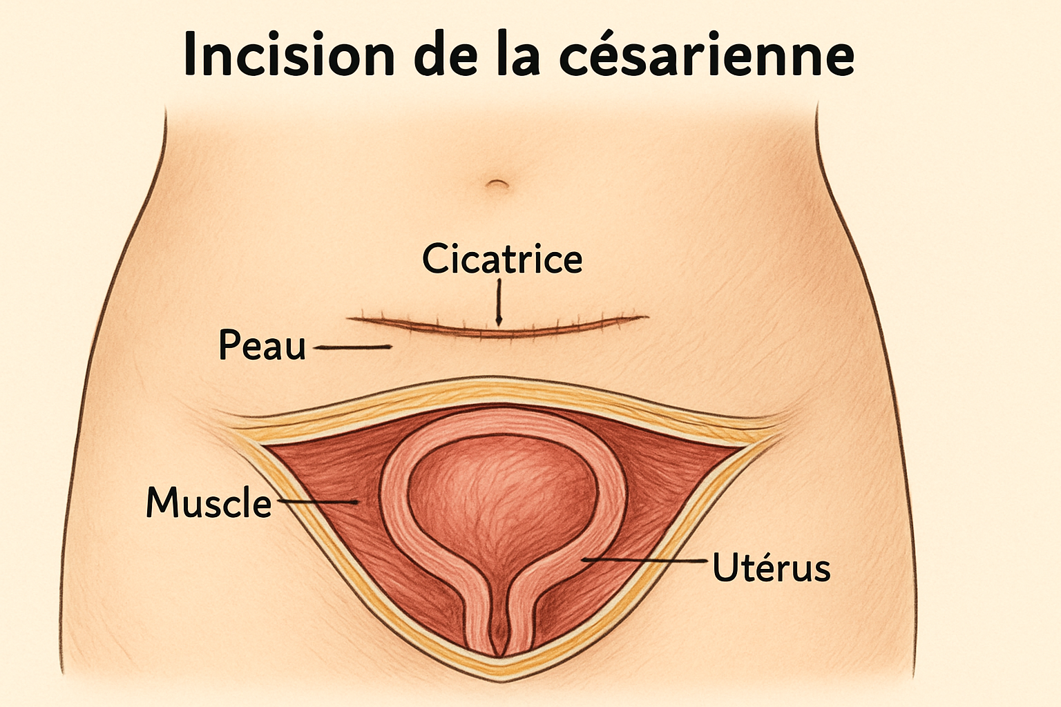 Soigner sa Cicatrice après une Césarienne