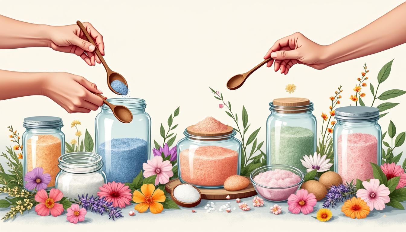 découvrez comment fabriquer des sels de bain maison, une idée cadeau créative et personnalisée parfaite pour la fête des mères. offrez un moment de détente unique et fait main.