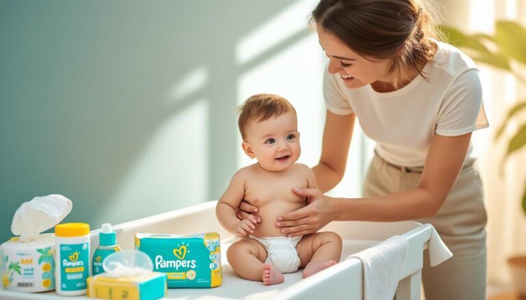 découvrez les astuces pampers pour changer une couche rapidement et efficacement, facilitant le quotidien des parents et assurant le confort de bébé.