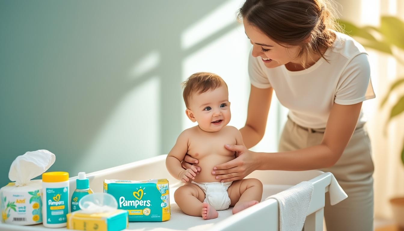 découvrez les astuces pampers pour changer une couche rapidement et efficacement, facilitant le quotidien des parents et assurant le confort de bébé.