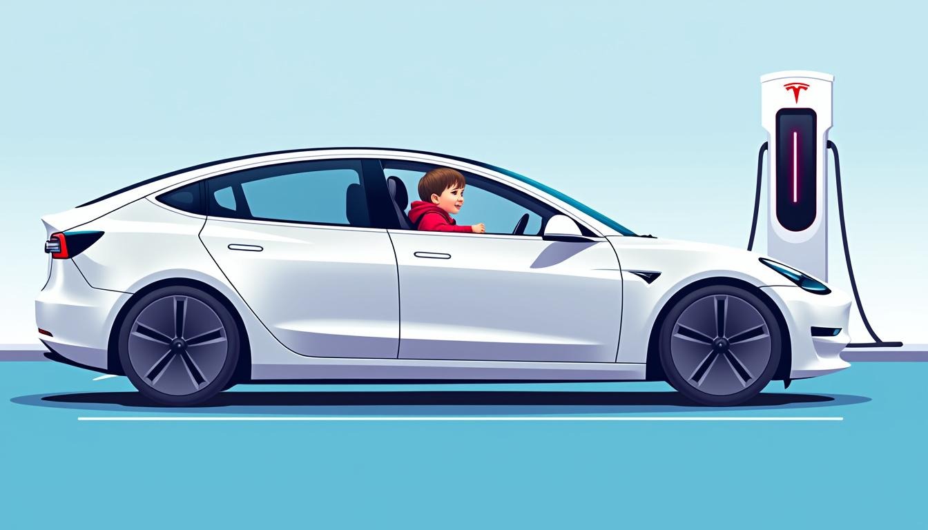 découvrez nos astuces pratiques pour recharger votre tesla en toute sécurité lorsque vous avez un enfant à bord, assurant confort et tranquillité pendant la charge.