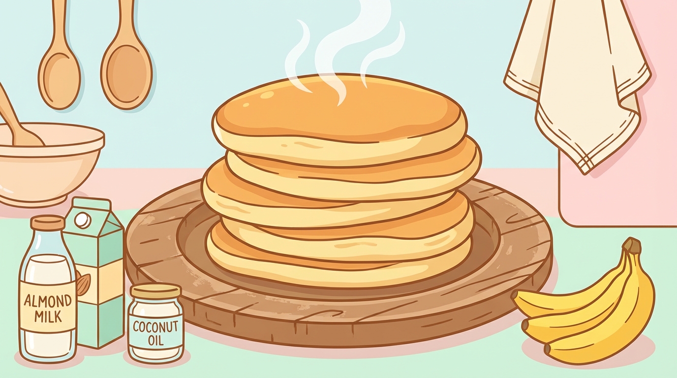 découvrez une délicieuse recette de crêpes épaisses sans lait, simple et saine, parfaite pour toute la famille proposée par naitre et grandir.