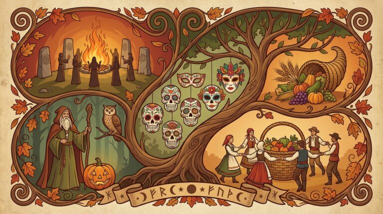 explorez l'histoire fascinante et les différentes cultures derrière les véritables origines d'halloween.