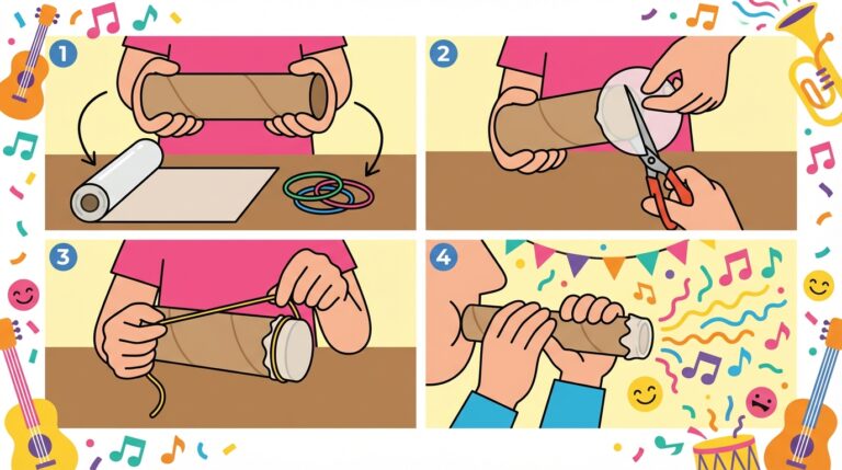 apprenez à fabriquer un kazoo facilement grâce à notre guide pas à pas, idéal pour animer la fête de la musique avec une activité ludique et créative.