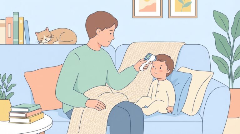 découvrez quand vous devez vous inquiéter de la fièvre chez votre enfant et comment bien utiliser un thermomètre pour surveiller sa température.