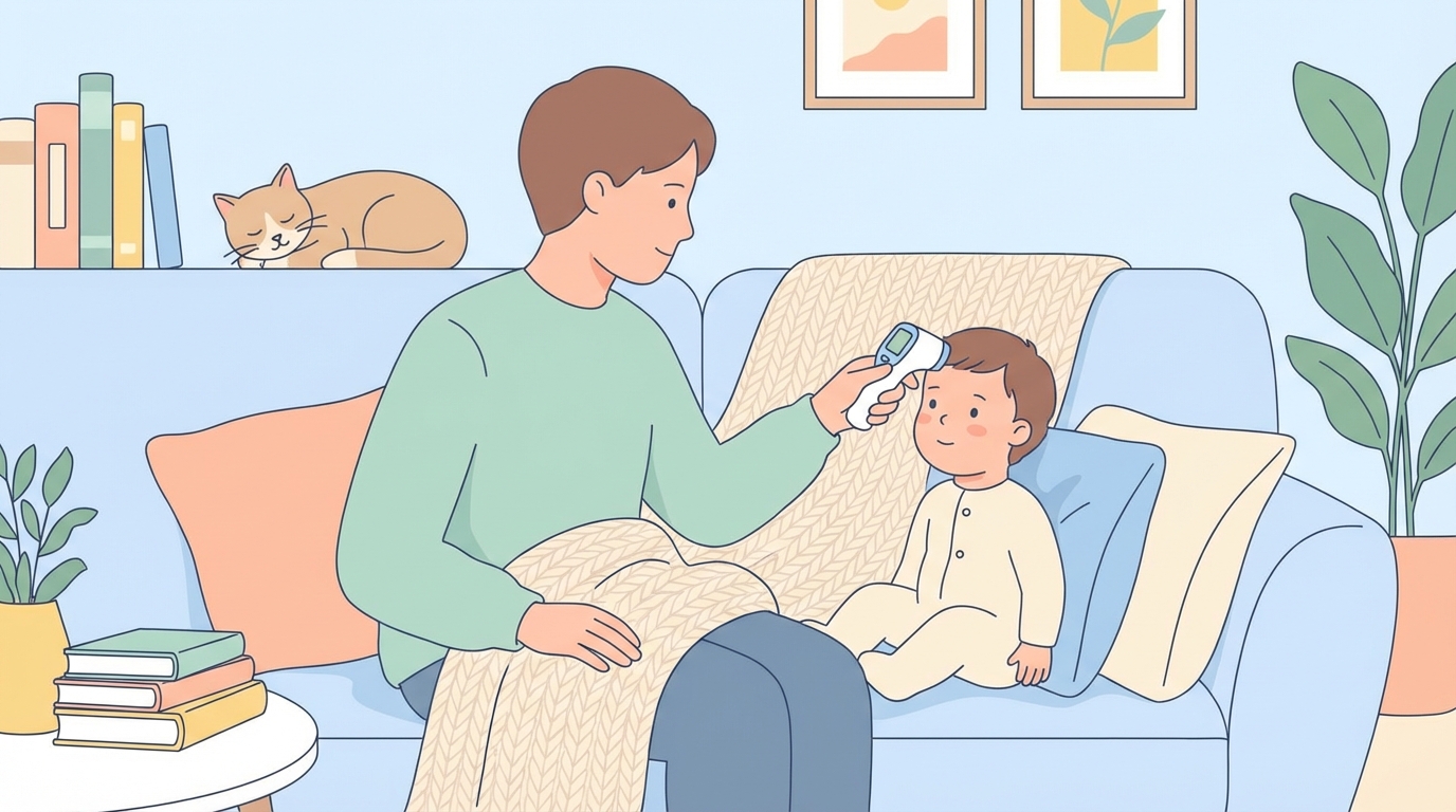 découvrez quand vous devez vous inquiéter de la fièvre chez votre enfant et comment bien utiliser un thermomètre pour surveiller sa température.