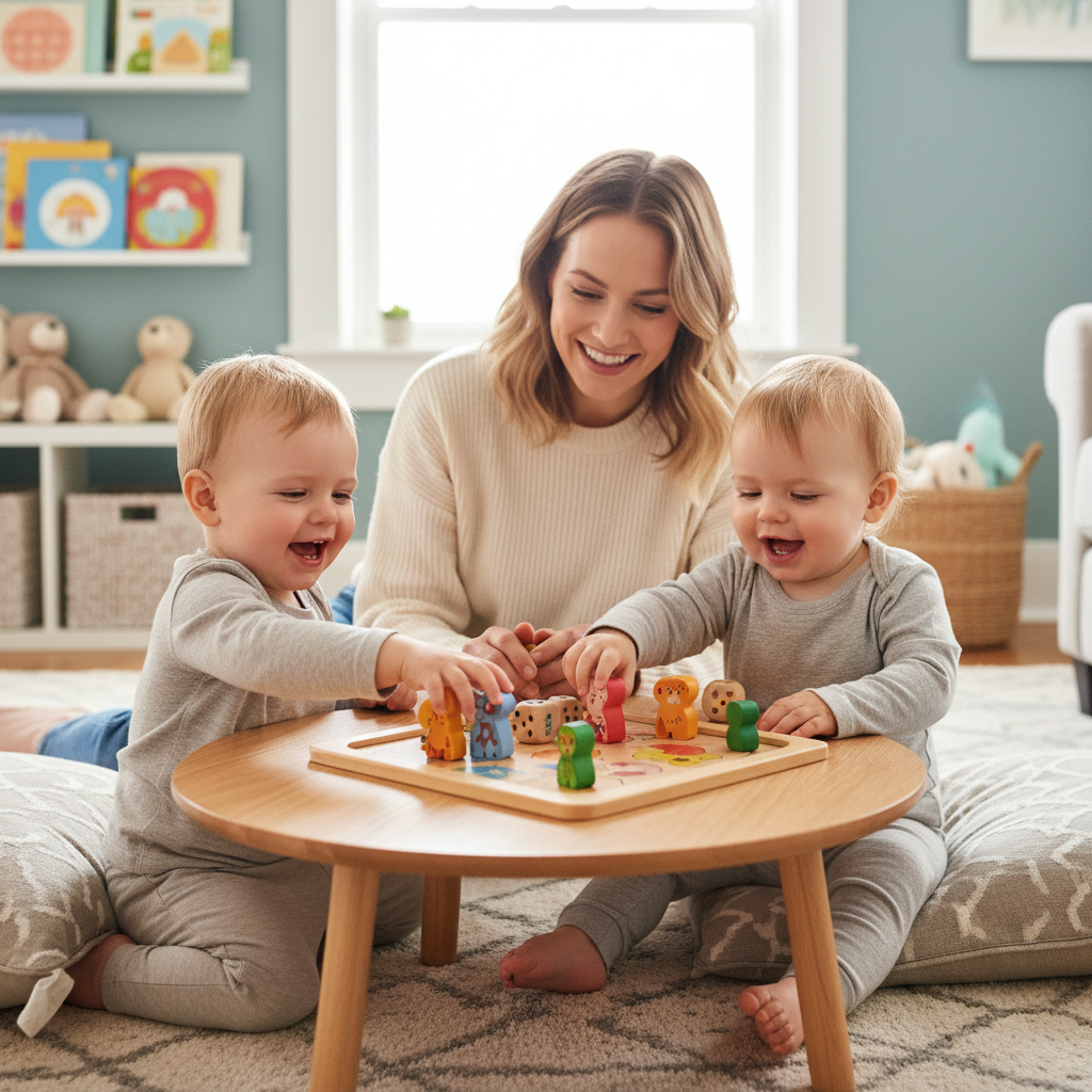 explorez notre sélection des meilleurs jeux de société adaptés aux enfants de 1 à 3 ans pour stimuler leur développement et s'amuser en famille.