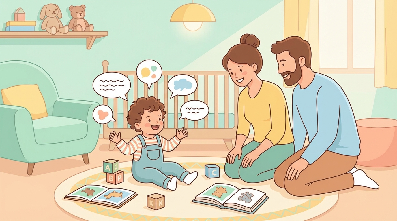 découvrez des réponses aux questions fréquentes des parents sur le développement du langage et de la parole chez les enfants âgés de 1 à 3 ans.