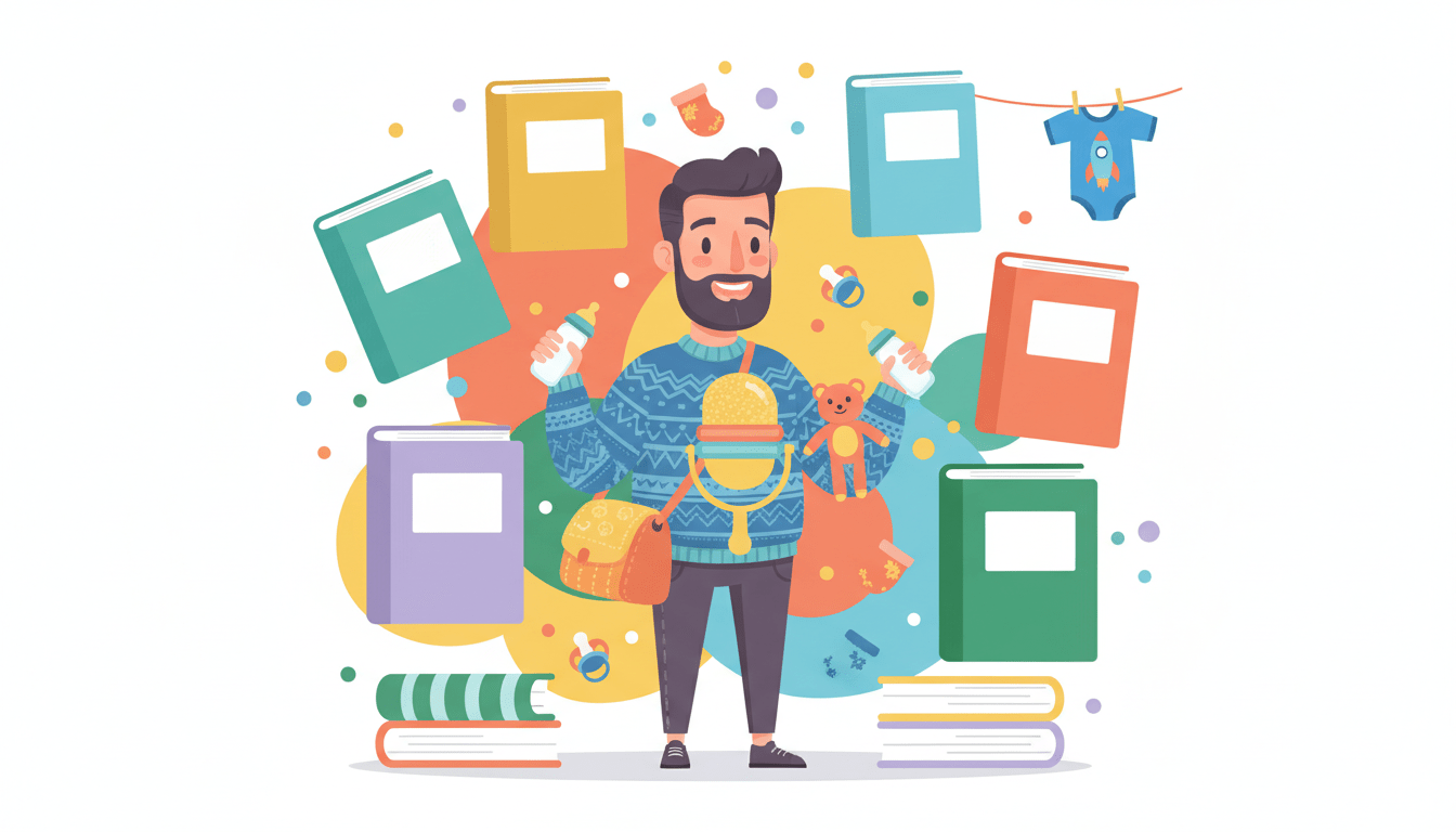 descubra os 7 melhores livros para futuros papais que combinam humor e conselhos práticos para se preparar para a chegada do bebê com tranquilidade.