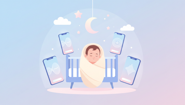 découvrez notre comparatif 2026 des meilleures applications pour le sommeil de bébé et le bruit blanc, conçues pour apaiser votre enfant et améliorer ses nuits.