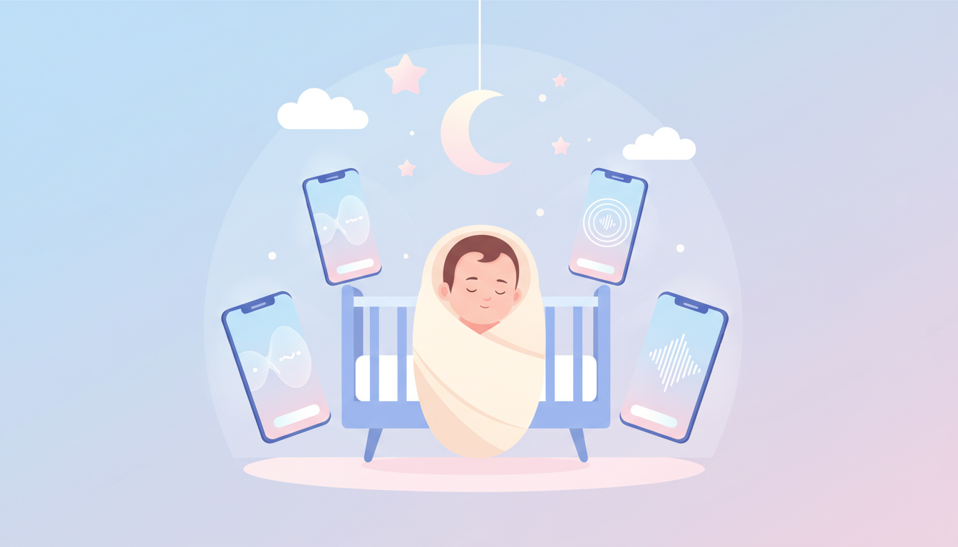 découvrez notre comparatif 2026 des meilleures applications pour le sommeil de bébé et le bruit blanc, conçues pour apaiser votre enfant et améliorer ses nuits.