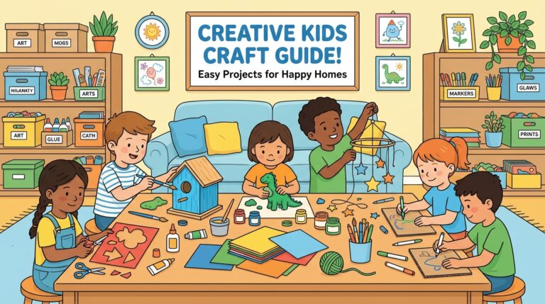 découvrez 10 idées d'activités manuelles diy pour enfants, simples et amusantes à réaliser à la maison. parfait pour stimuler la créativité et occuper vos enfants de manière ludique.