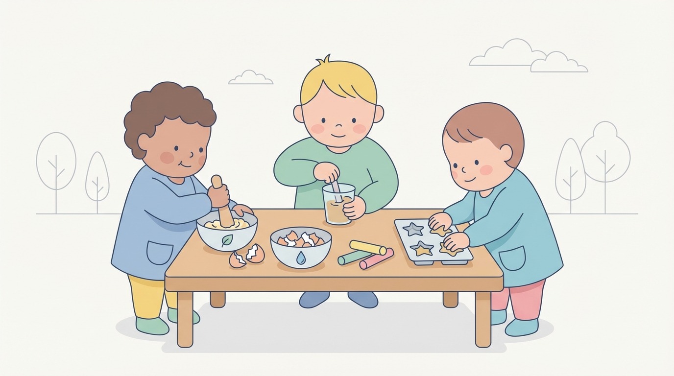 découvrez comment fabriquer de la craie naturelle avec des coquilles d'œuf, une activité de bricolage idéale pour les enfants de 1 à 3 ans, simple et ludique.