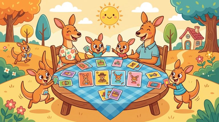 découvrez le jeu de 7 familles kangourou kids, une version revisitée du classique pour amuser et éduquer les enfants tout en stimulant leur mémoire et leur esprit d'équipe.