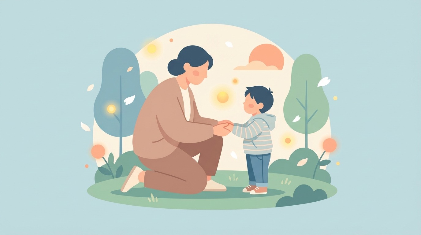 discover how to support a child aged 5 and over facing death and grief, with adapted advice to support their emotion and promote their calm.