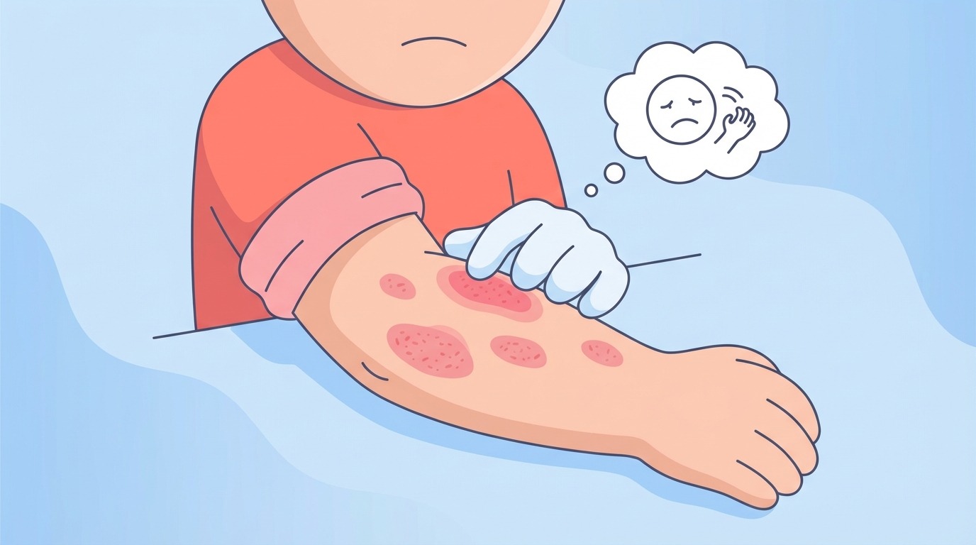 Entdecken Sie alles über Ekzem bei Kindern: Ursachen, Symptome und Tipps zur Linderung von Juckreiz und zum Schutz der empfindlichen Haut.