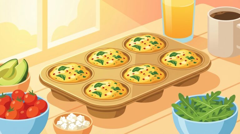 découvrez la recette facile des omelettes muffins, parfaites pour un petit déjeuner rapide et délicieux, riches en saveurs et nutritives.
