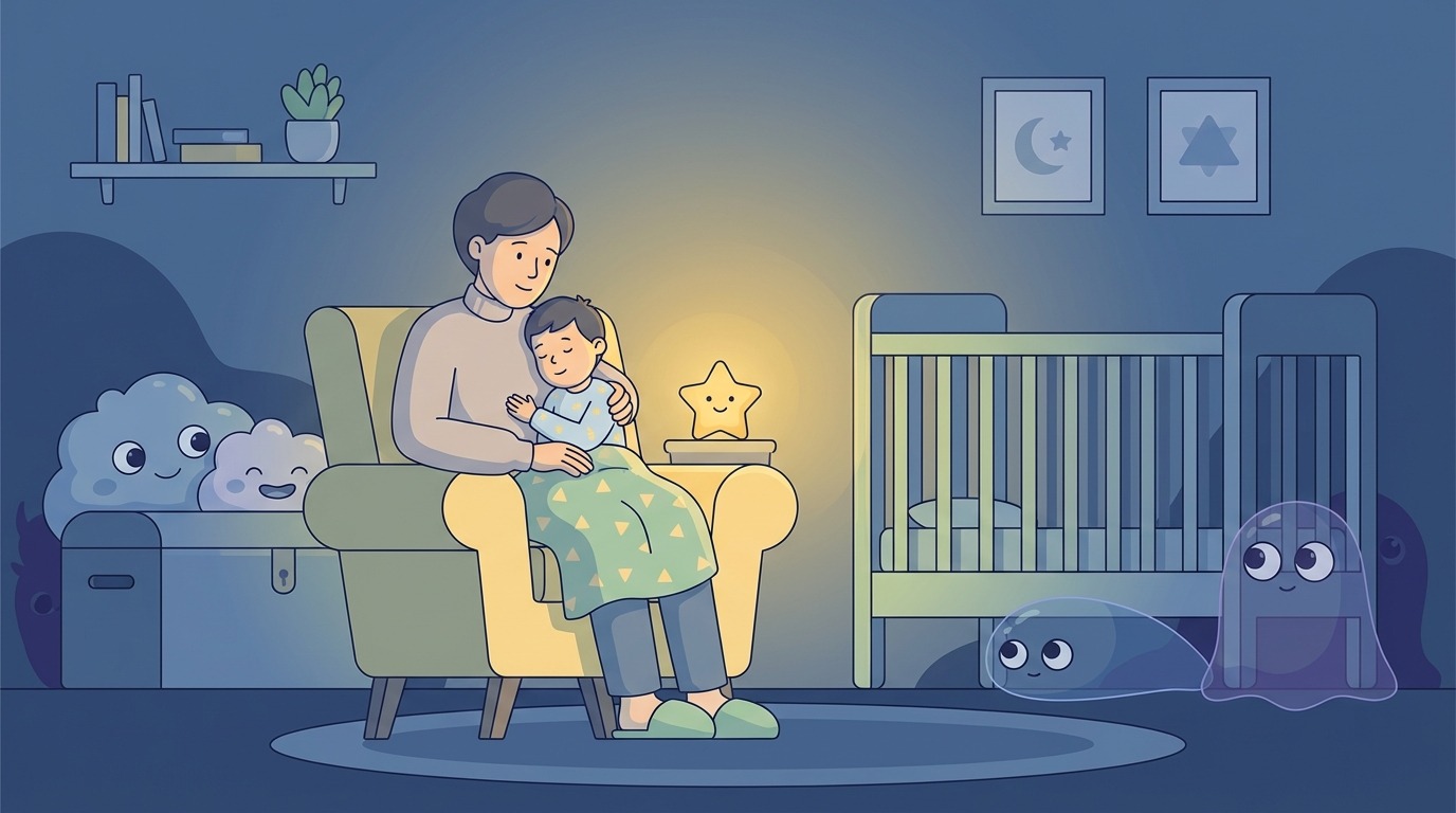 apprenez à gérer les peurs et terreurs nocturnes chez l'enfant de 1 à 3 ans pour un sommeil apaisé et serein.