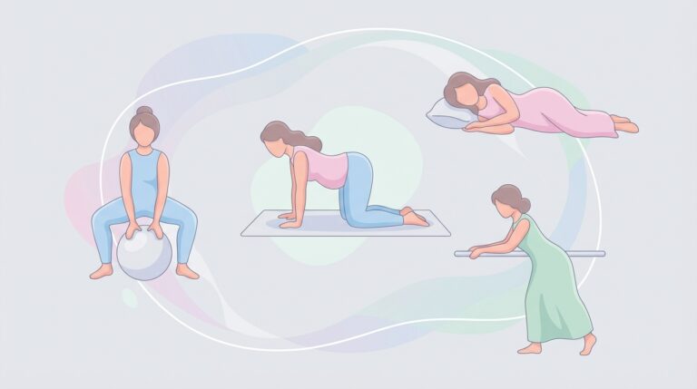 découvrez les positions qui soulagent pendant l'accouchement pour un moment plus confortable et apaisé.
