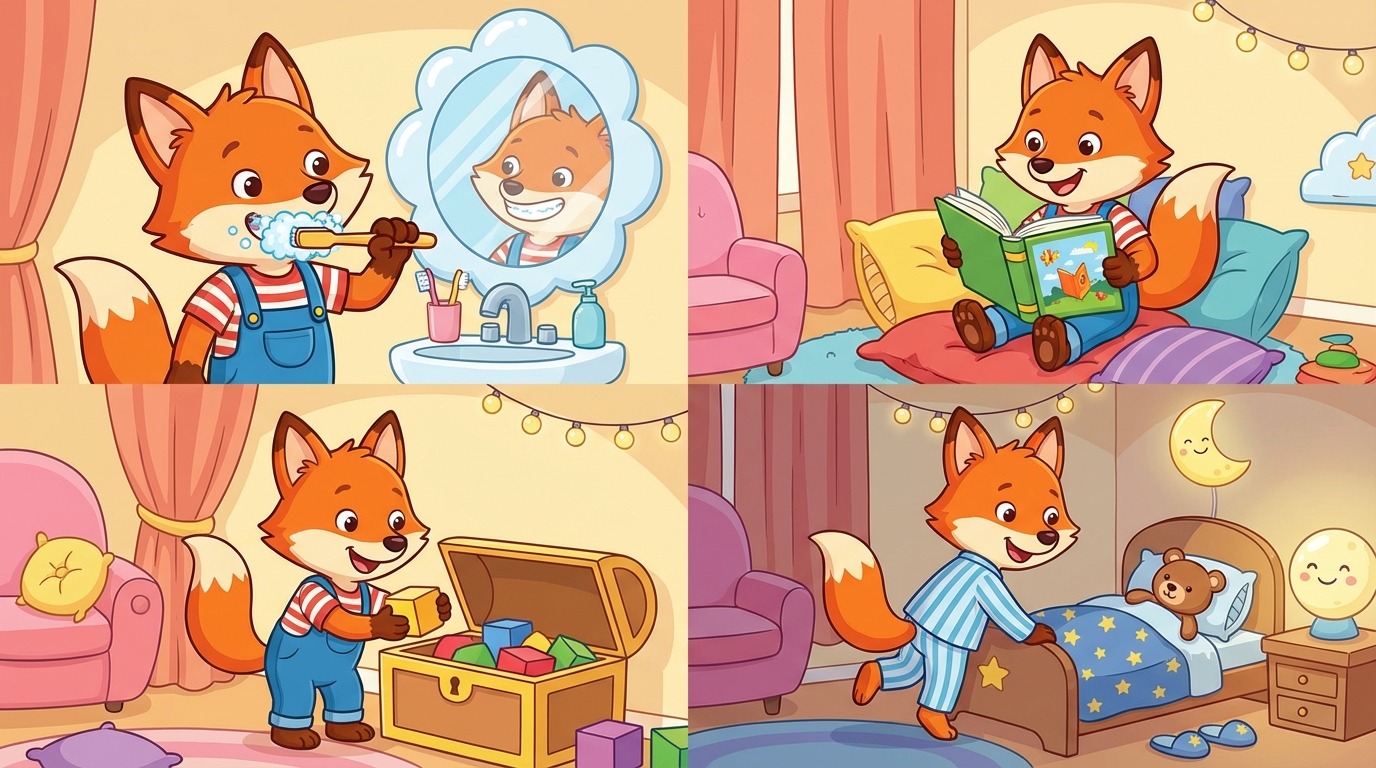 discover the chaminou routine, a practical and fun guide to help children organize their day with ease and good mood.