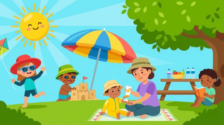 découvrez nos conseils et astuces pour protéger efficacement les enfants du soleil et prévenir les coups de soleil et risques liés à l'exposition.