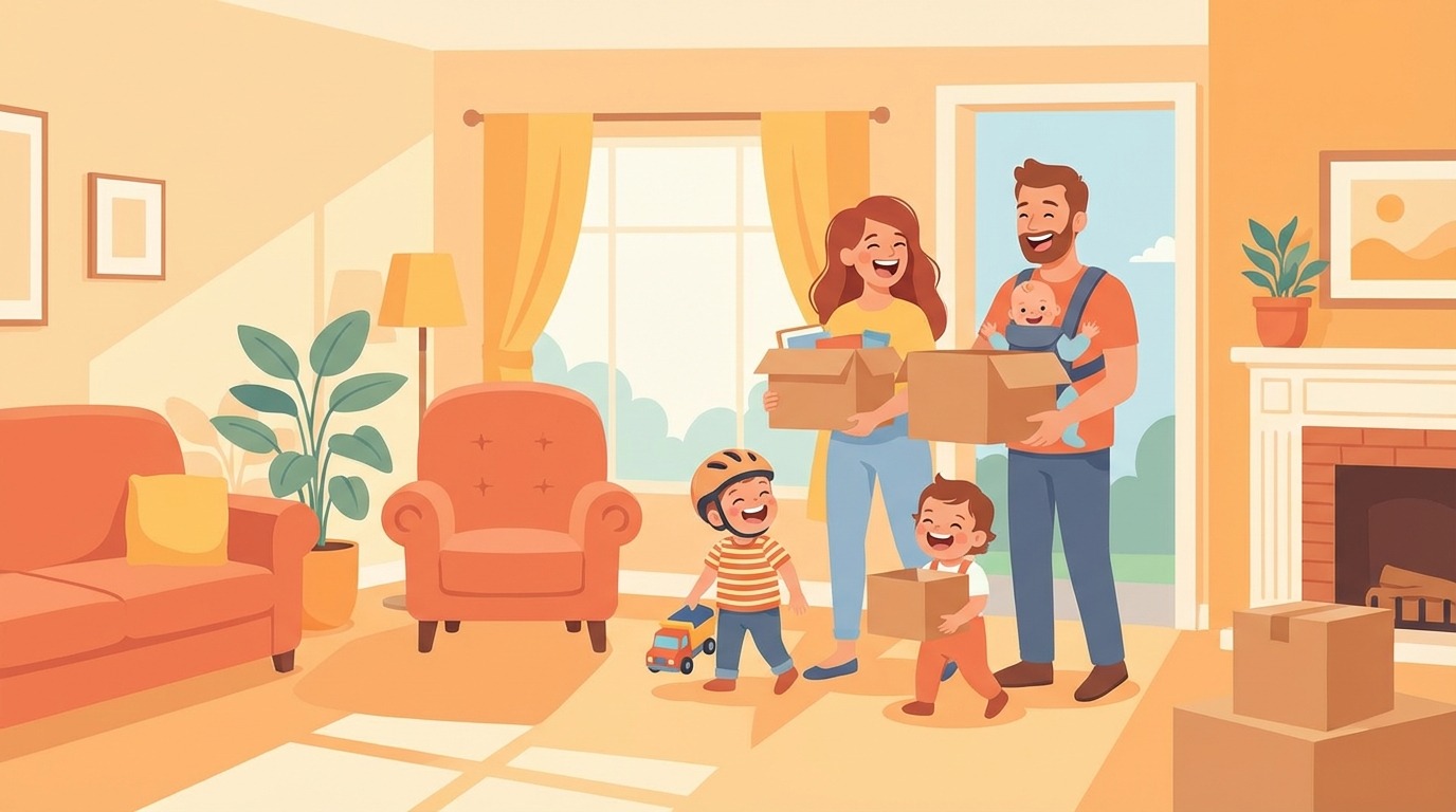 conseils pratiques pour organiser un déménagement serein avec des enfants âgés de 1 à 3 ans, en assurant leur sécurité et leur bien-être tout au long du processus.
