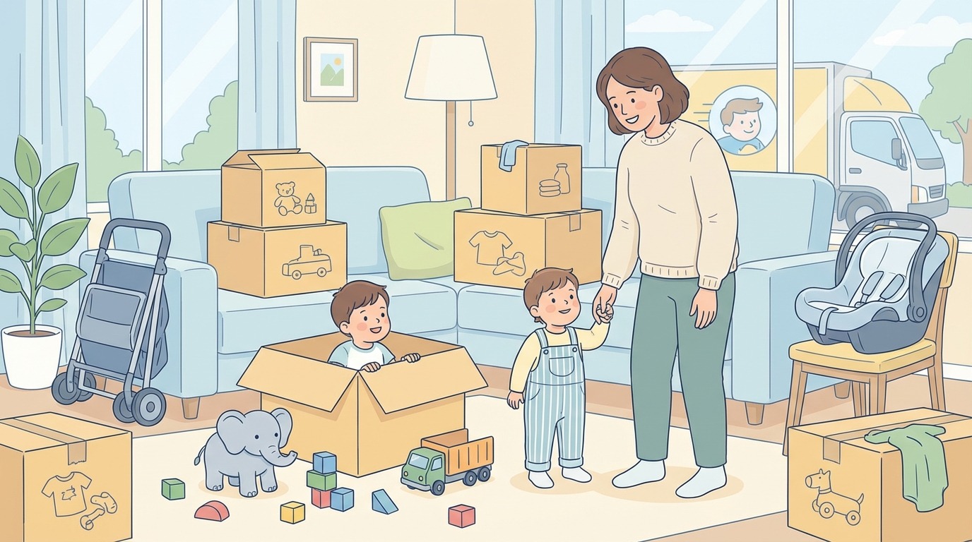 découvrez nos conseils pratiques pour gérer un déménagement avec des enfants de 1 à 3 ans en toute sérénité, en assurant leur bien-être et leur confort tout au long du processus.