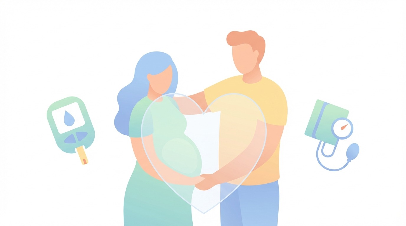 discover the long-term risks of diabetes and hypertension during pregnancy, as well as the measures to protect the health of mother and child.