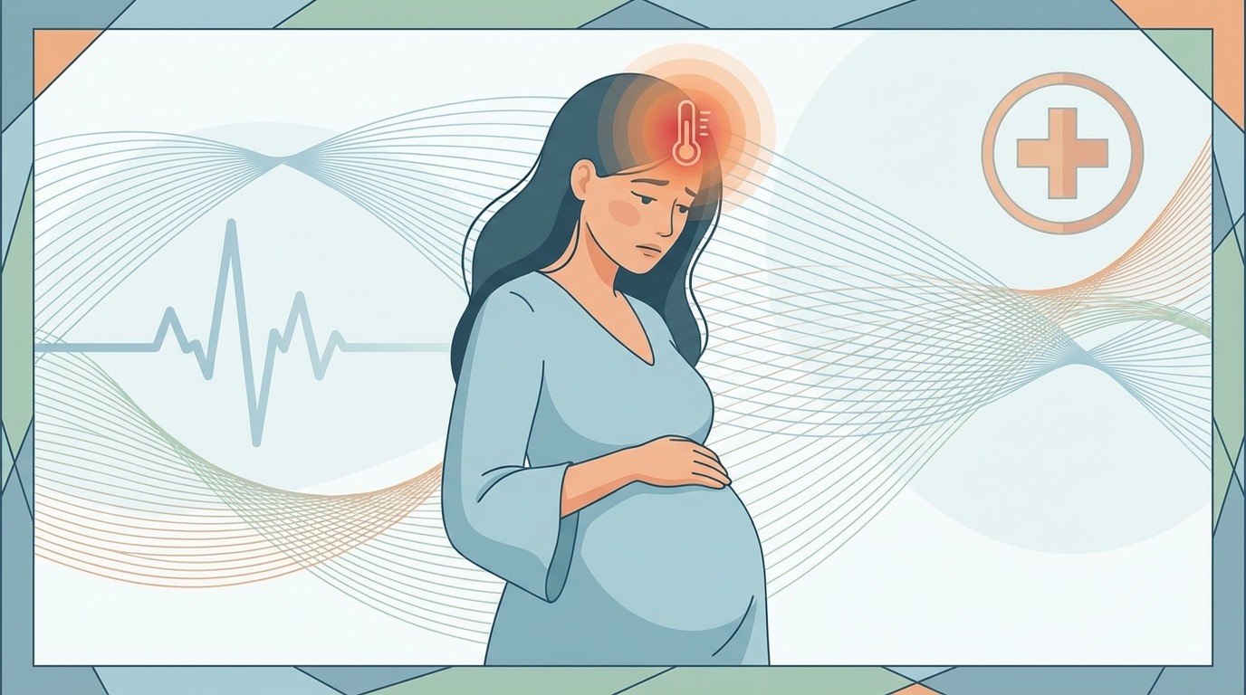 découvrez pourquoi la fièvre pendant la grossesse est un signal d'alarme important, et comment agir pour protéger la santé de la future maman et du bébé.