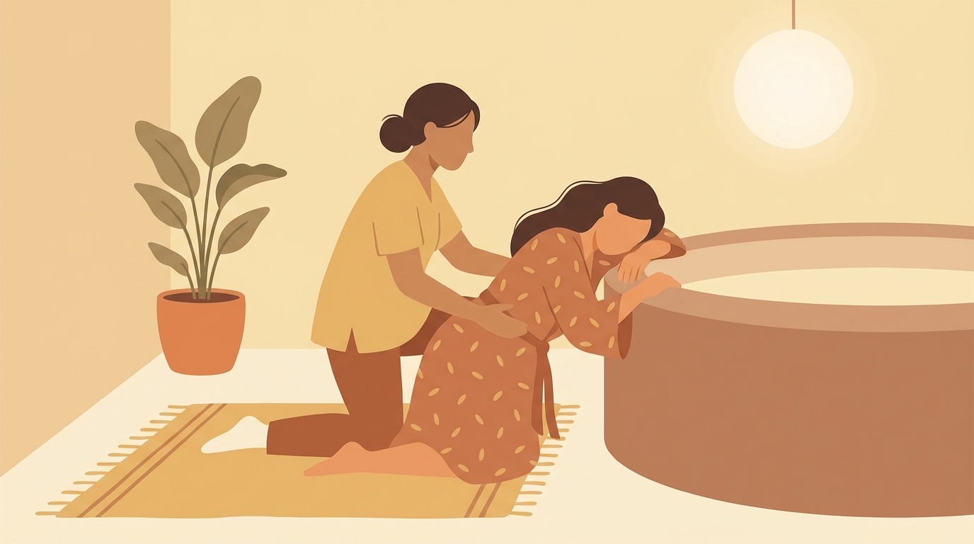 découvrez le rôle essentiel de la sage-femme dans une maison de naissance et profitez d'un accouchement à domicile serein, naturel et accompagné par des professionnels expérimentés.