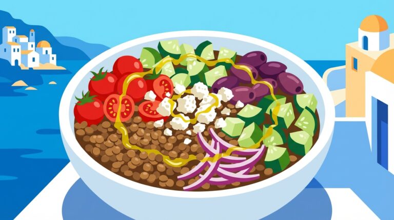 découvrez notre recette facile et saine de salade grecque aux lentilles, parfaite pour un repas léger et savoureux. fraîcheur et tradition garanties !