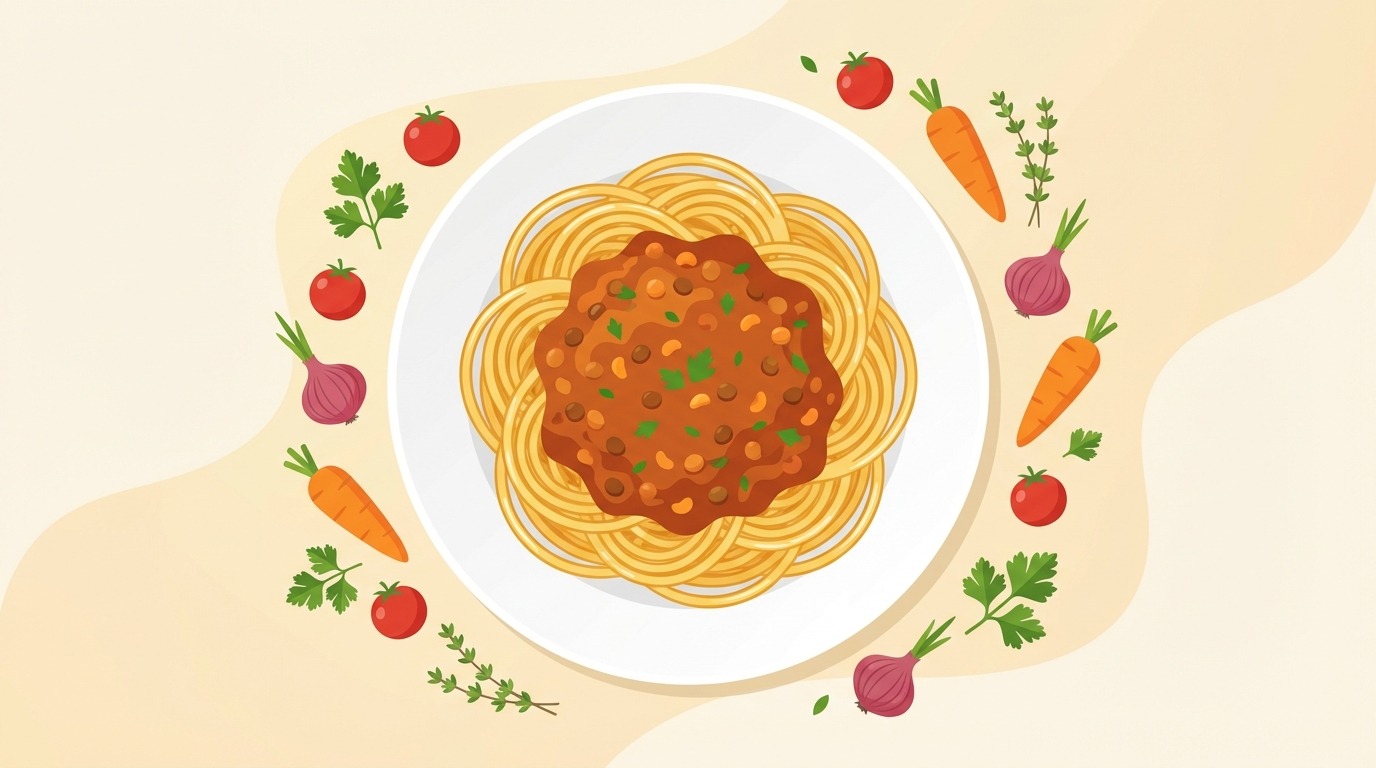 descubra a receita fácil e saborosa de spaghettinis ao molho de lentilhas, um prato nutritivo e delicioso para suas refeições.