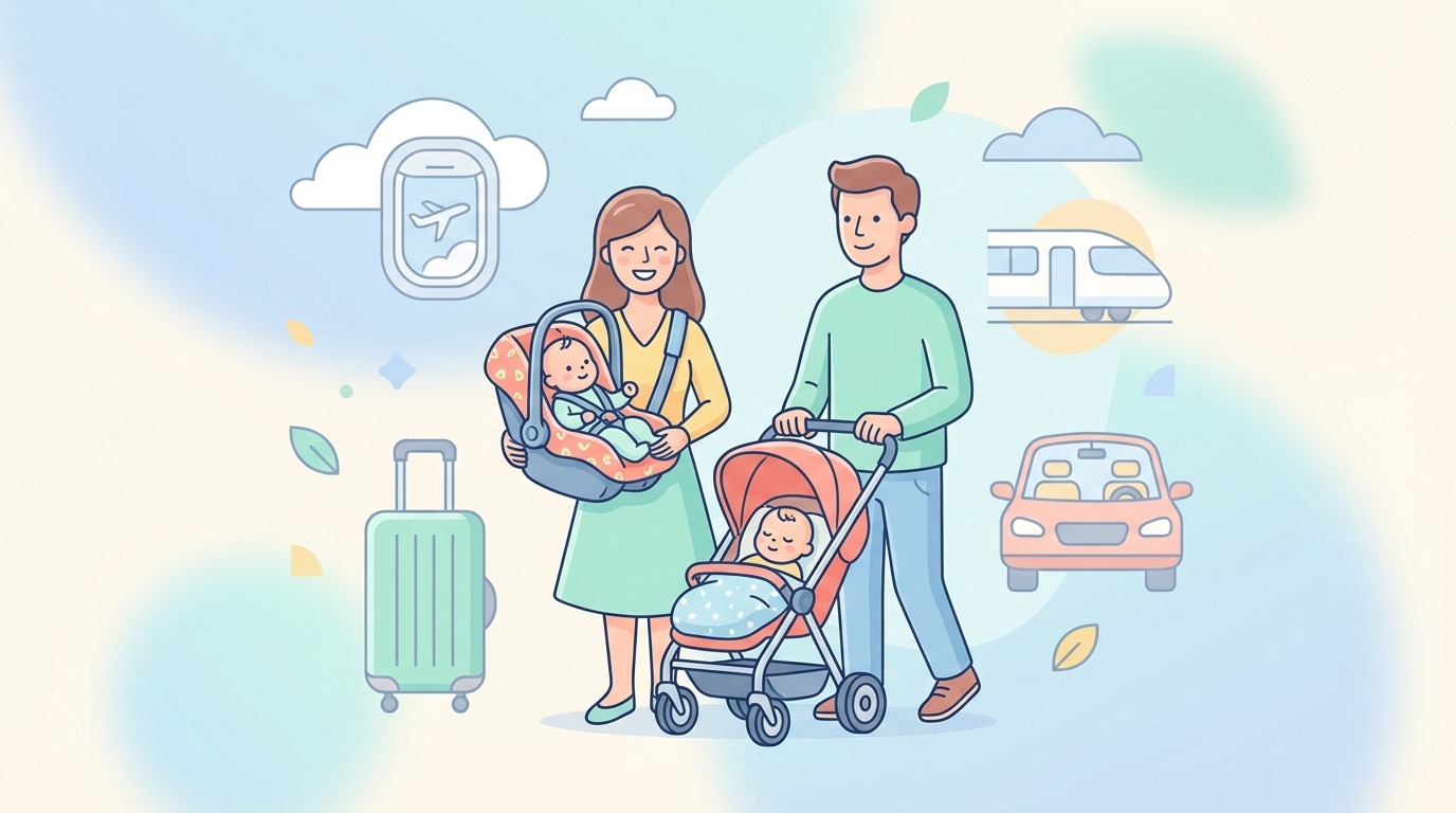 découvrez nos conseils pratiques pour voyager sereinement avec un enfant de 0 à 12 mois. astuces essentielles pour déplacements en toute sécurité et confort pour toute la famille.
