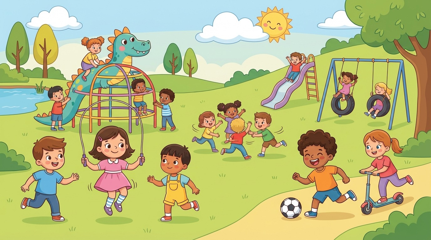 discover why physical activity is essential for the development of school-age children (5-8 years old) and how to encourage healthy habits from an early age.