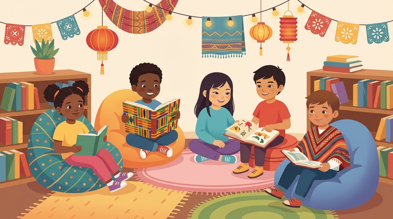découvrez notre sélection de livres pour enfants célébrant la diversité culturelle, pour éveiller la curiosité et l'ouverture d'esprit dès le plus jeune âge.