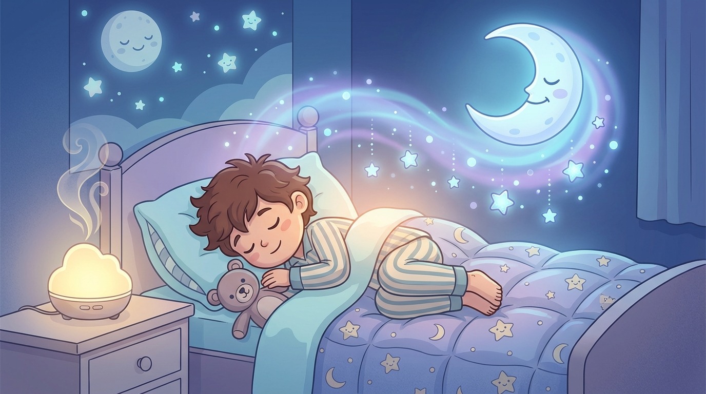 discover how melatonin can help improve your child's sleep in case of sleep disorders, with advice and usage precautions.