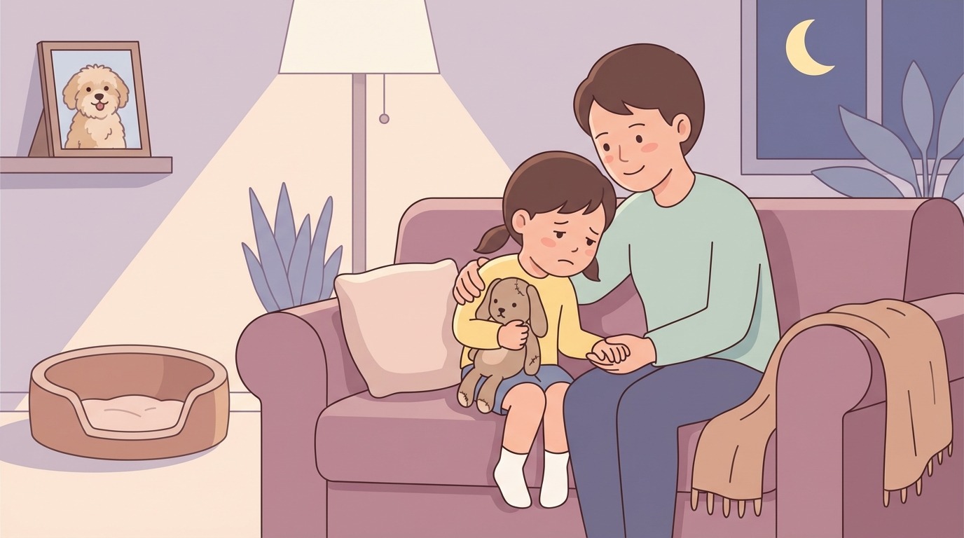accompagner les enfants de 3 à 5 ans face à la mort d'un animal domestique : conseils pratiques et soutien émotionnel pour aider les tout-petits à comprendre et gérer cette perte.