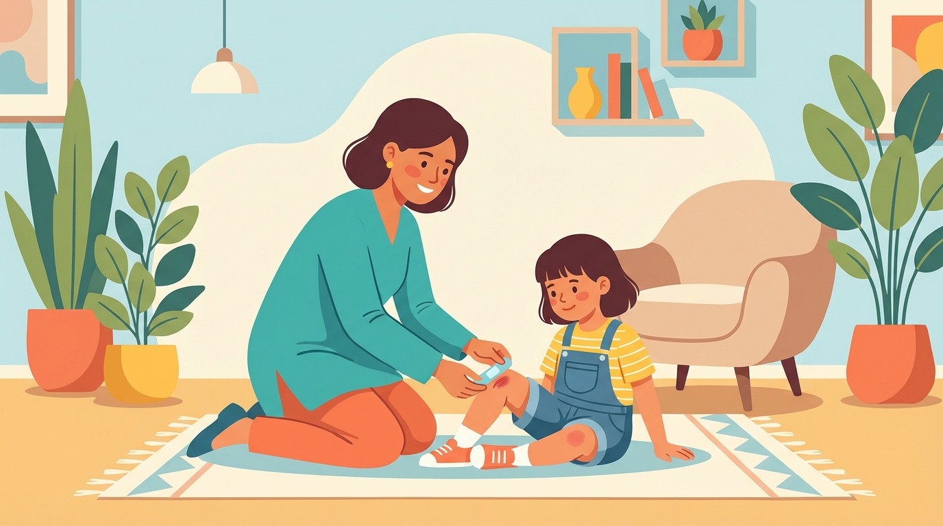 leer de essentiële eerste stappen om veelvoorkomende verwondingen bij kinderen te verzorgen en hun veiligheid in elke situatie te garanderen.