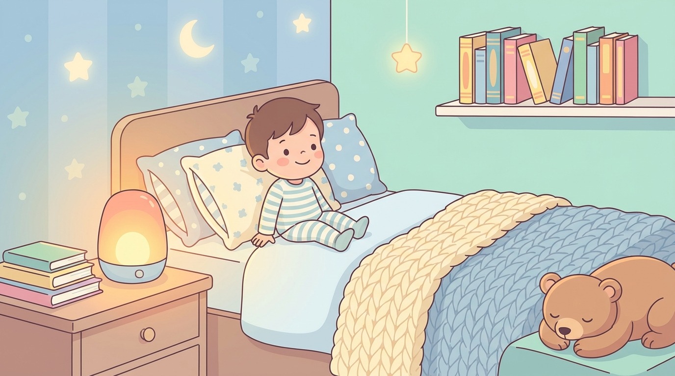 descubre cómo establecer una rutina de dormir calmante para los niños para favorecer un sueño reparador y noches tranquilas.