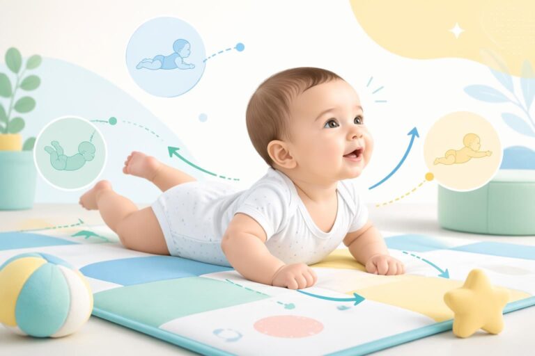 découvrez comment stimuler et accompagner le développement de la motricité globale de votre bébé de 3 mois grâce à des conseils adaptés et des activités simples.