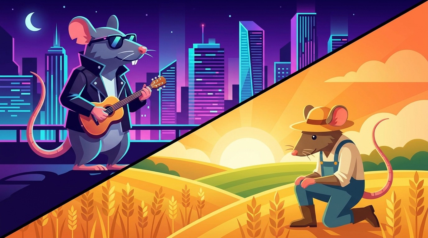 découvrez notre chronique 'rat villes champs' qui explore la célèbre fable 'le rat des villes et le rat des champs' et révèle comment, finalement, ils partagent le même combat.