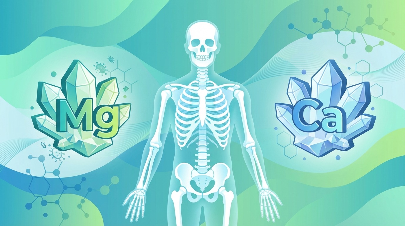 découvrez pourquoi le magnésium est tout aussi essentiel que le calcium pour la santé des os et comment maintenir un équilibre optimal pour des os solides et en bonne santé.