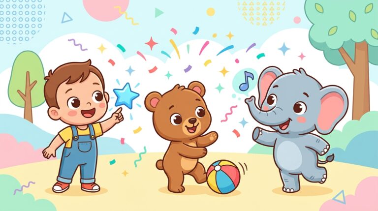 tape la dedans est un jeu amusant et interactif conçu pour les enfants de 3 à 5 ans, favorisant la coordination et la motricité tout en s'amusant.