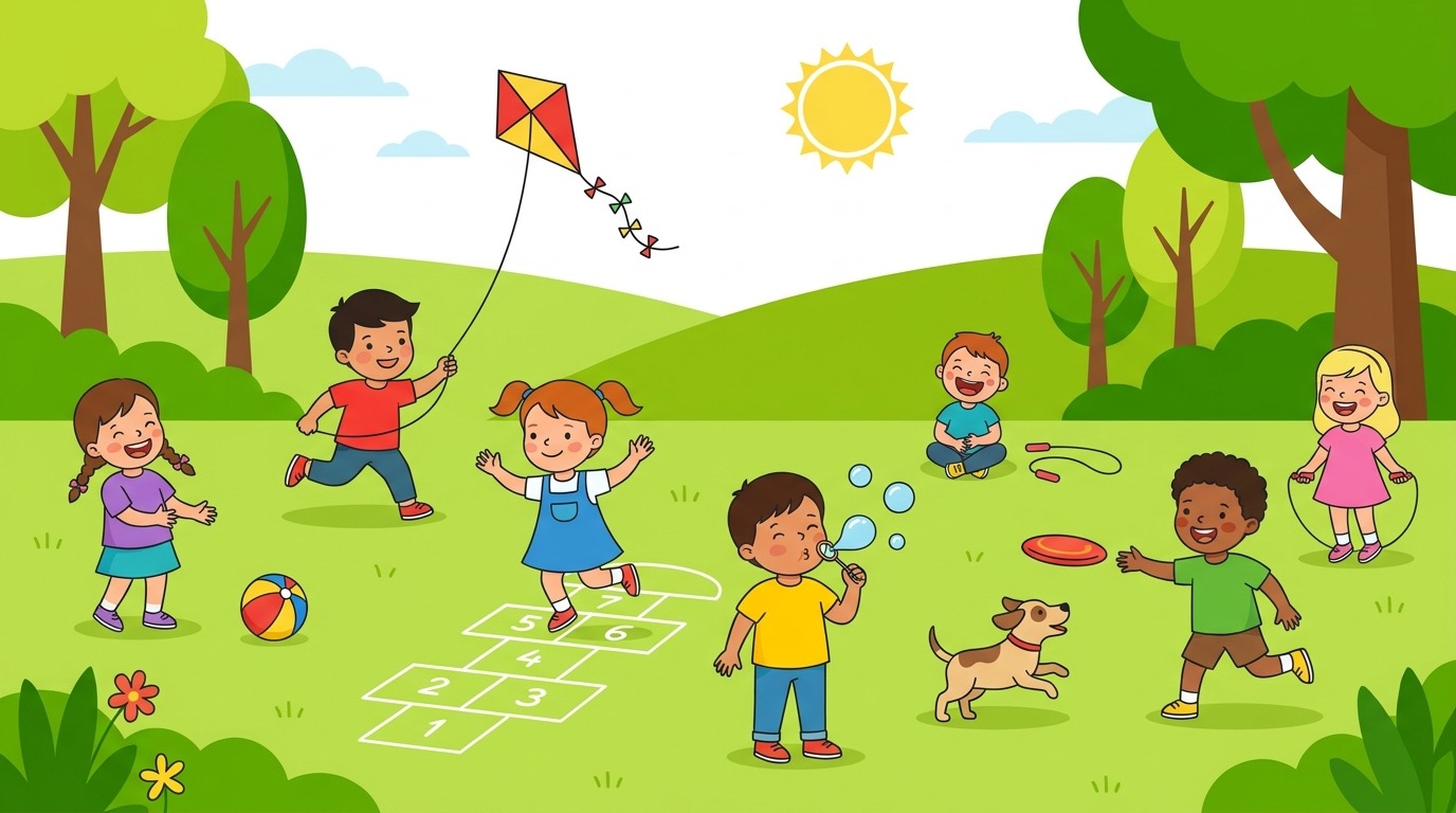 découvrez des idées amusantes de jeux en extérieur pour enfants, parfaites pour stimuler leur créativité et leur énergie tout en profitant du plein air.