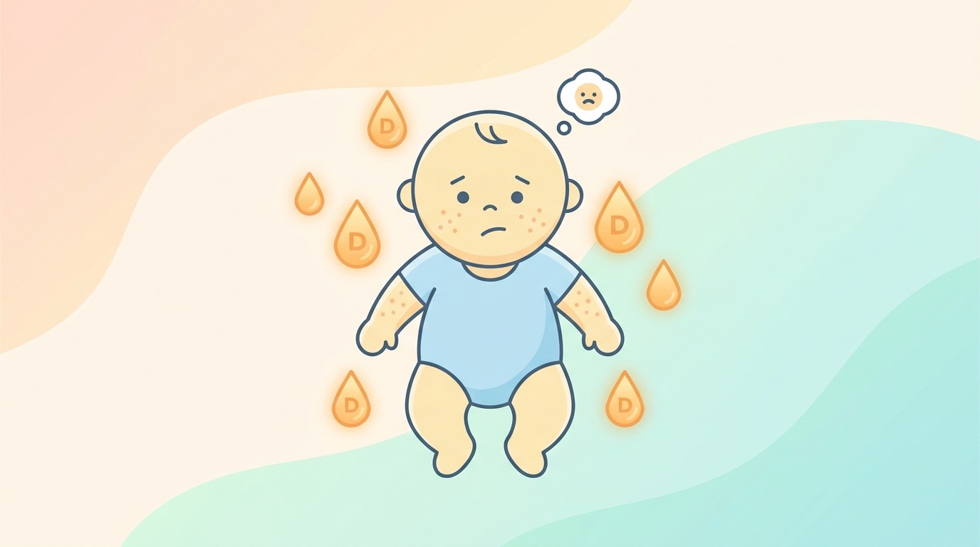 descubra los riesgos de sobredosis de vitamina D en el bebé, cómo administrar las gotas correctamente y reconocer los síntomas para garantizar la seguridad de su hijo.
