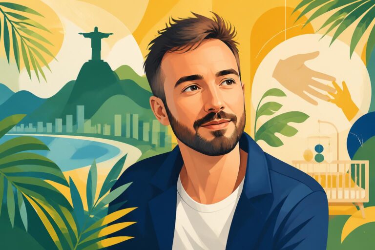 découvrez les confidences intimes de christophe willem, partagé entre son amour pour le brésil et ses projets de paternité.