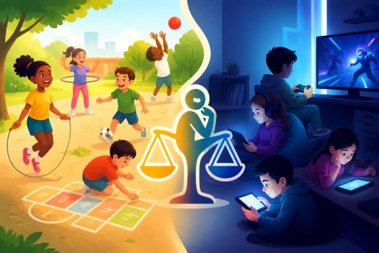 découvrez comment les jeux traditionnels et numériques influencent le développement des enfants, leurs compétences sociales, cognitives et émotionnelles dans cet article comparatif.