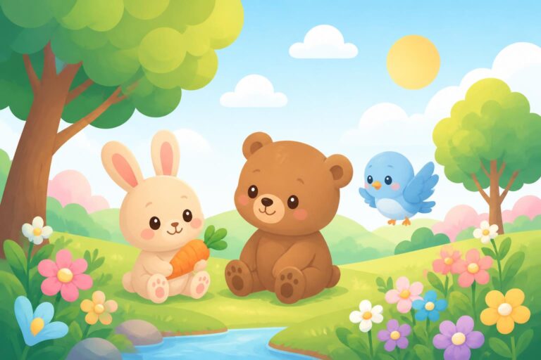 découvrez une sélection de dessins animés paisibles, spécialement conçus pour les tout-petits, pour des moments calmes et agréables.