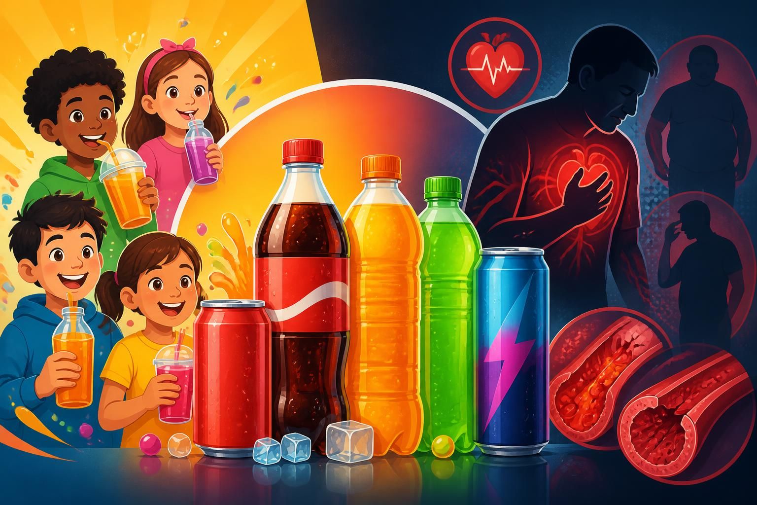 découvrez comment certaines boissons populaires chez les enfants peuvent augmenter le risque d'hypertension à l'âge adulte et quels choix privilégier pour une meilleure santé.