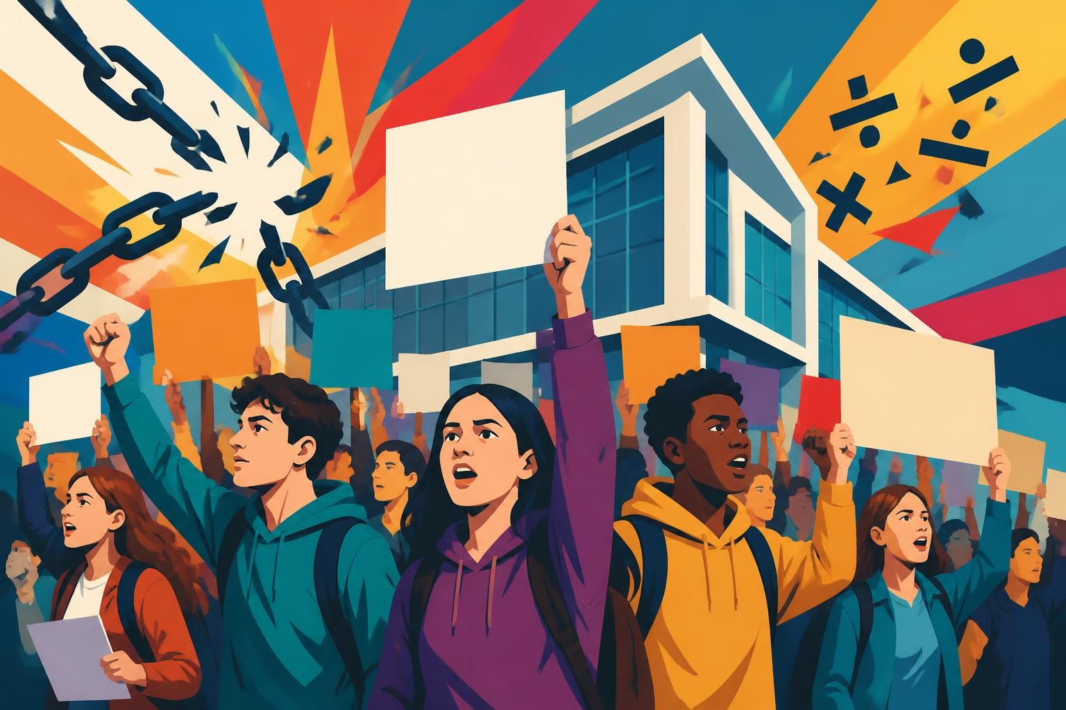 découvrez comment des milliers de lycéens protestent contre une épreuve de maths jugée 'inhumaine', qualifiée de 'crime de guerre', suscitant un débat intense sur la pression scolaire.